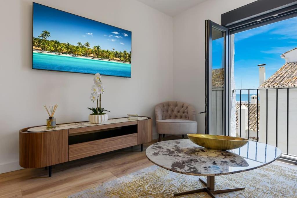 Luxury Sea View Puerto Banus Apartment Marbella Bagian luar foto